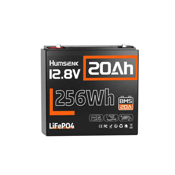 Humsienk Group 24 12V 100Ah LiFePO4 Battery – Drop-in Replacement