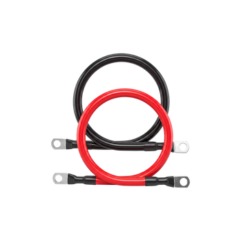 Humsienk 4AWG 11-Inch Battery Cable for Series/Parallel Connection