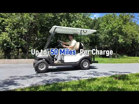 [⚡Automatic $50 OFF] 48V 100Ah Golf Cart Bluetooth LiFePO4 Battery with 200A BMS V1